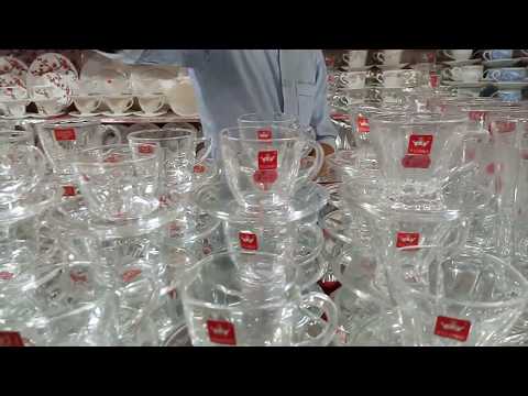 জানুন টি সেটের দাম /Cristal Tea set price 🍜Different Branded Tea Cup Set Collection with Price Video