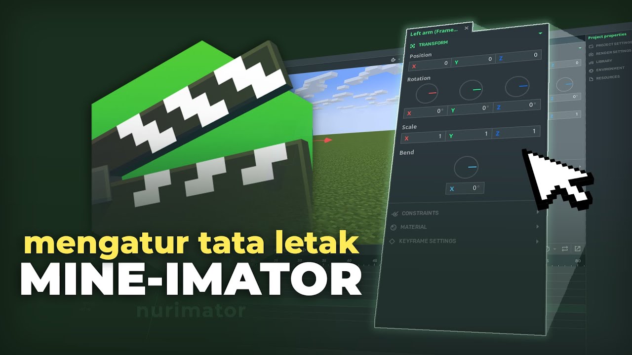 Complete Guide to Customizing the Interface Layout in Mine-imator