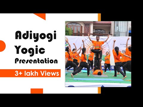 Aadiyogi Presentation by Moksha Yoga Center on 3rd International Day of Yoga 2017