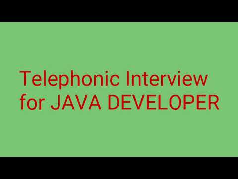 Telephonic interview of Java developer || IT IN AMEERPET