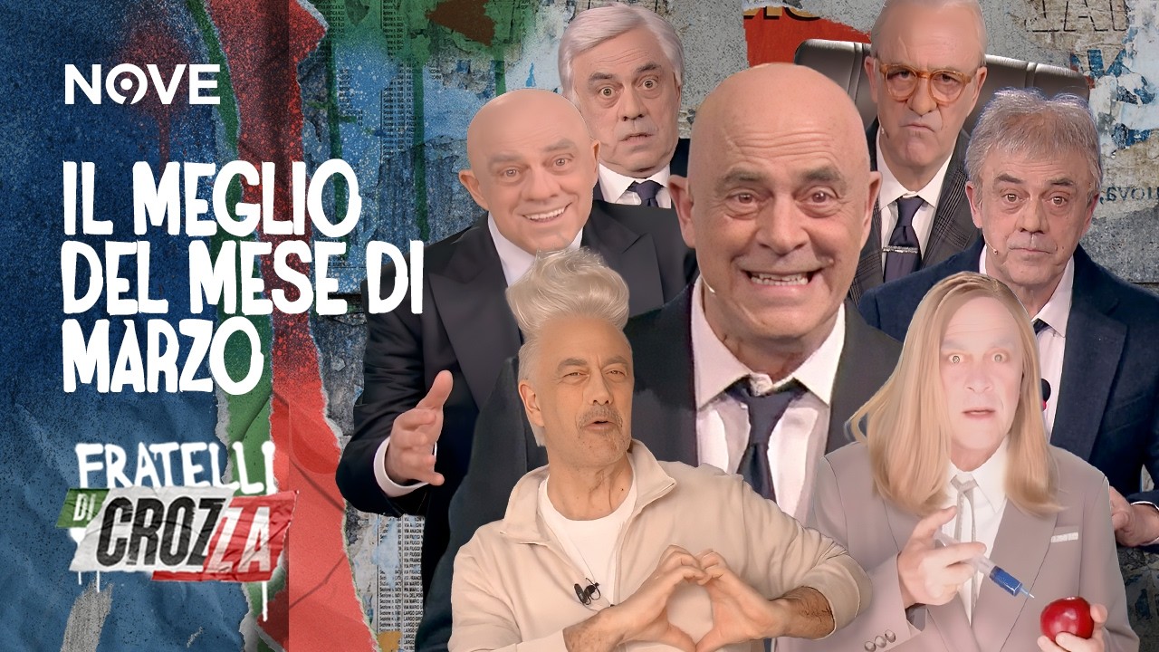 Tutto il meglio del mese di MARZO di Fratelli di Crozza 🤣