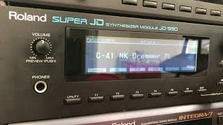 Roland JD-990 シンセサイザー Roland JD-990 (1993) | Factory Demo Songs (HQ) - YouTube