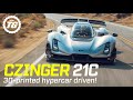 World Exclusive! CZINGER 21C FIRST DRIVE: $2m, 1,233bhp 3D-printed hypercar on road and track