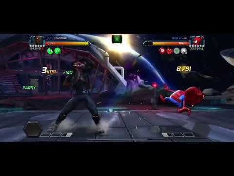 Falcon vs Spider-Ham Node 27 | Best Counter In 21 Seconds! | Season’s War 40 Game #3