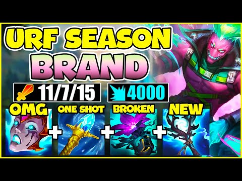 Brand.exe | BRAND URF 2024 GamePlay | Brand IS THE HIGHEST WINRATE CHAMP INSANE | League of Legends