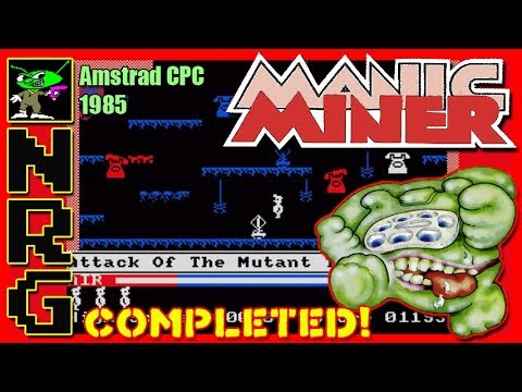 NRG: Complete Playthrough - Manic Miner [Amstrad CPC]