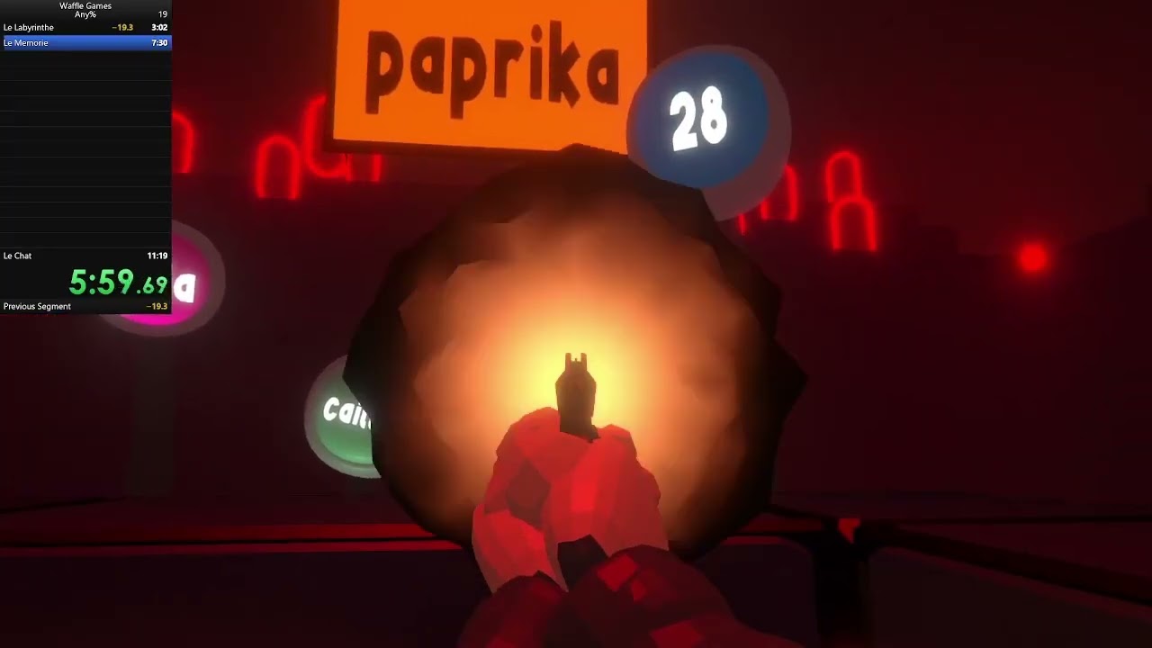 WR waffle games 10min 52sec 58