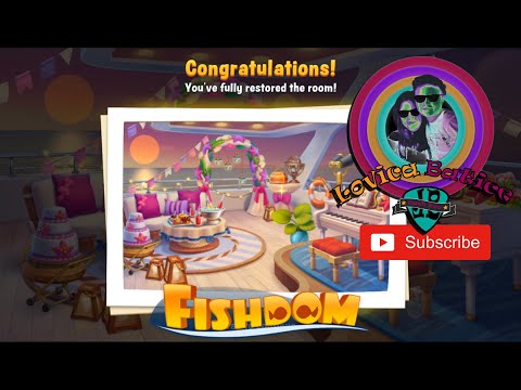 Fishdom - New Story Event - Cruising Yacht - New Bonus Aquarium - Whole Story and All Decorations