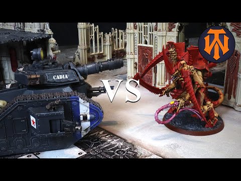 #1 Astra Militarum VS Tyranids Warhammer 40k Battle Report 500 Points 9th Edition Combat Patrol Game