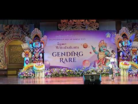 Pewaris Jagat Bali, oleh Rhea, Wimbakara Gending Rare, Bulan Bahasa Bali Warsa 2025, 11.2.25