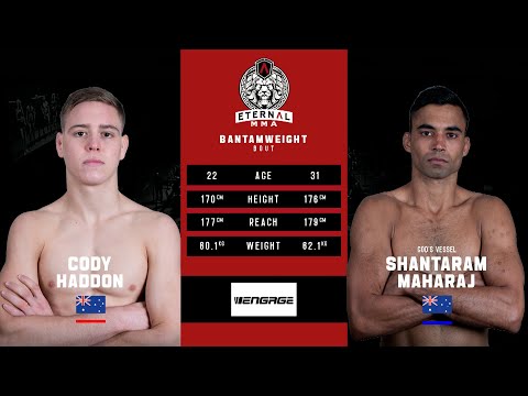 Eternal MMA 53 - Cody Haddon VS Shantaram Maharaj - MMA Fight Video