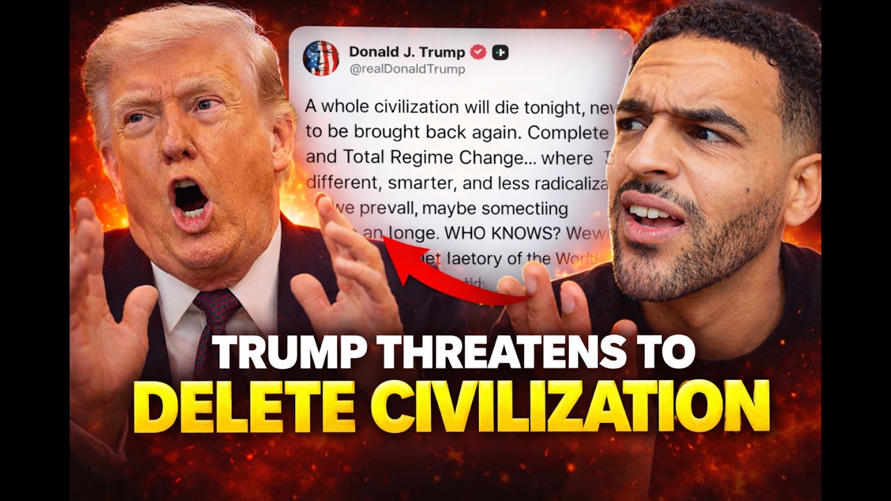 TRUMPS THREATENS TO DESTROY IRANS CIVILIZATION