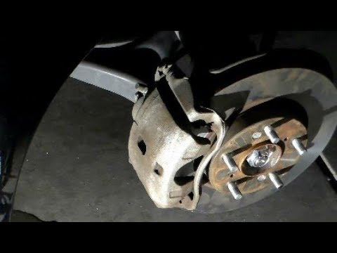 2012-2015 Honda Civic Front Brake Pad and Brake Disc Rotor REMOVAL and INSTALLATION