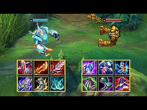 AD BLITZ vs AP BLITZ - League of Legends