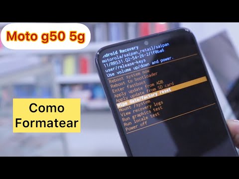 formatear motorola g50 5g [ modo recovery ] hard reset