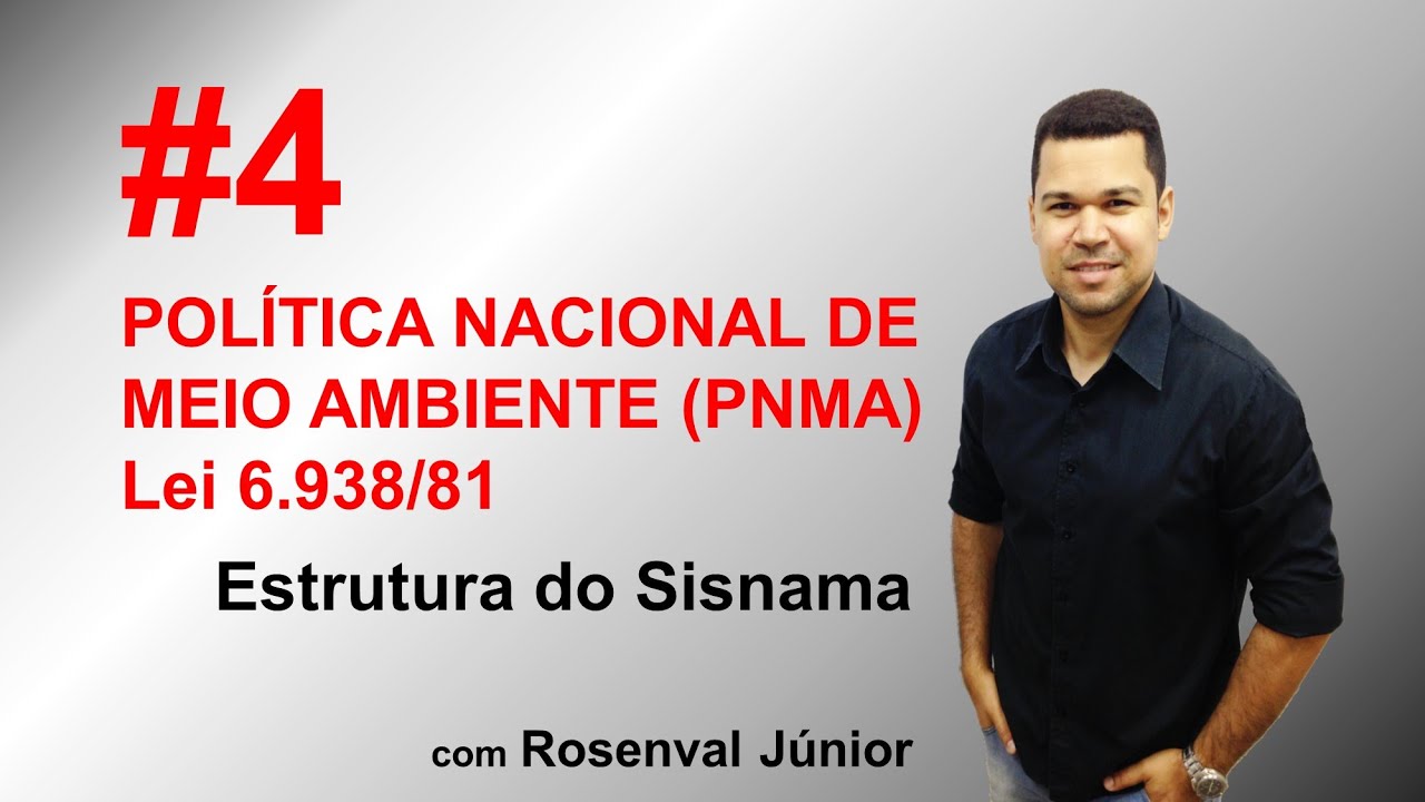 Direito Ambiental para Concursos e OAB - PNMA - SISNAMA  - Prof. Rosenval Júnior