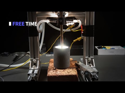 Making a 3000℃ electric arc furnace