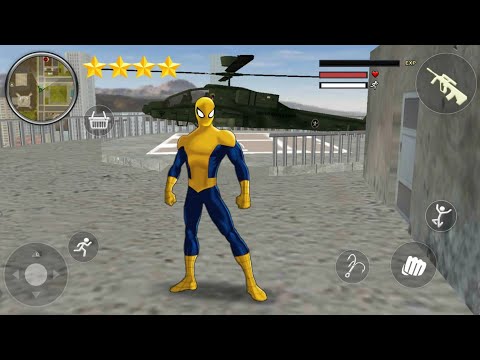 Spider Rope Hero Vegas Crime City | Spider Rope Gangster Hero Vegas   Rope Hero - Android GamePlay
