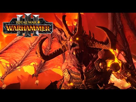 TOTAL WAR WARHAMMER 3 World Gameplay Premiere Teaser - Khorne vs. Kislev in the Realms of Chaos