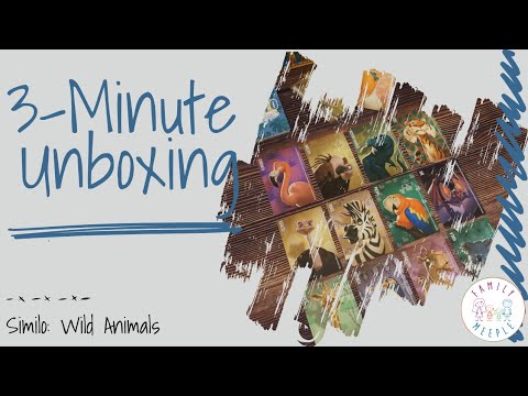 Similo: Wild Animals - 3-Minute Unboxing