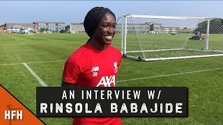 RINSOLA BABAJIDE | LIVERPOOL PRE-SEASON 2019/20 INTERVIEW