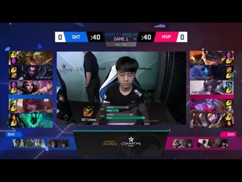 SKT vs MVP Highlights Game 1 - LCK Mùa Hè 2017 - SK Telecom T1 vs MVP