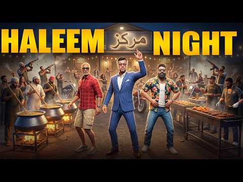 HALEEM NIGHT AT MARKAZ | GTA 5 GAMEPLAY