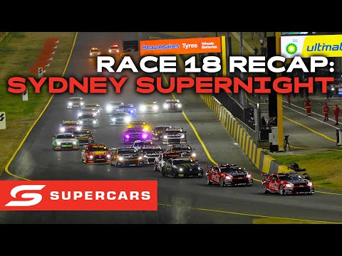 SUPERCARS 2023 Beaurepaires Sydney SuperNightレース18ハイライト動画
