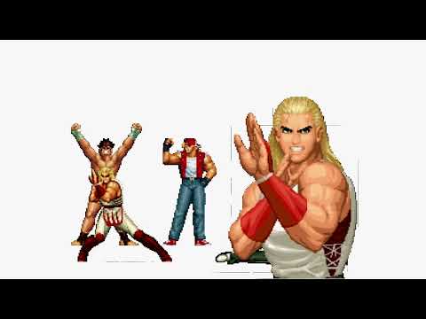 King of Fighters '96, The (PSX) Team Fatal Fury Longplay & All Endings