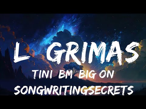 TINI, BM, Big One - Lágrimas (Letra/Lyrics) | CROSSOVER #4  | 25mins of Best Vibe Music