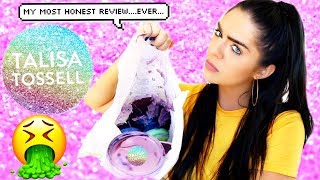 100% Honest Talisa Tossell Slime Review! (please watch) | Nichole Jacklyne