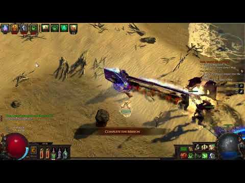 [Build showcase] In progress 'The Grey Spire' Decay and Death aura hybrid summoner