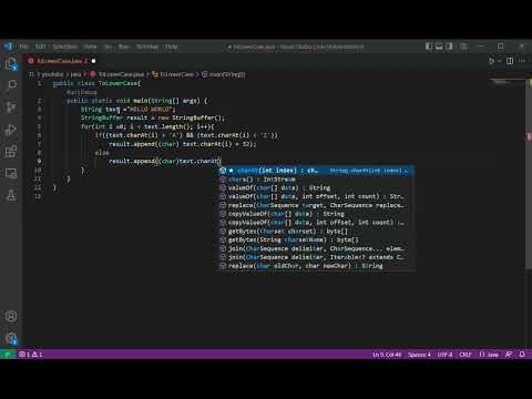 Case Conversion In Java