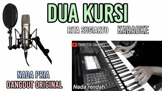 Download lagu DUA KURSI KARAOKE DANGDUT ORIGINAL NADA PRIA-NADA RENDAH mp3