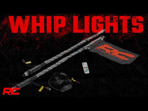 Multi-Function UTV LED Whip Lights  By Rough Country