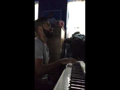 Luis Burgos Jr On Keys - Having Fun Over A Track I Put Together Called PleasureVille