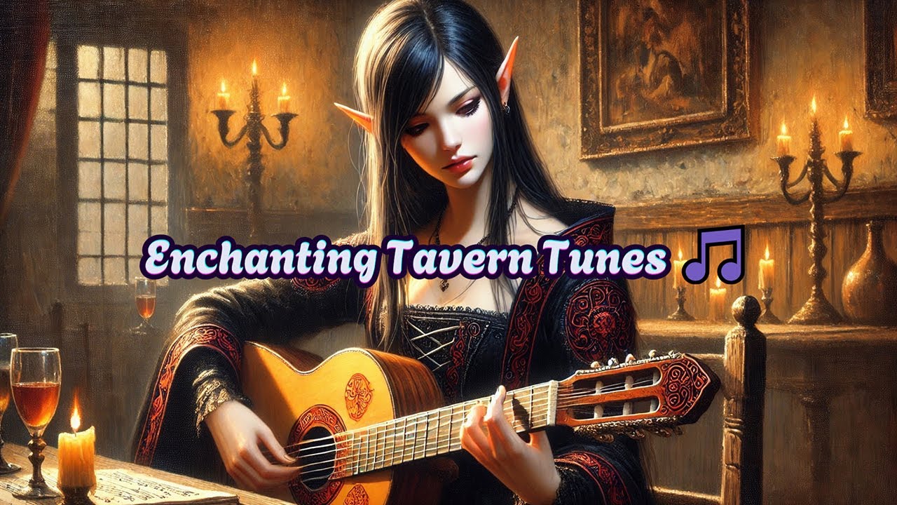 🍺 1 Hour of Enchanting Tavern Music - Tavern/Medieval Ambience, Celtic Bard Music for Sleeping 🍺