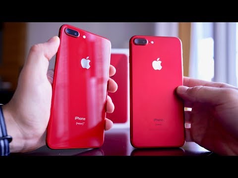 Product RED iPhone 8 Unboxing & RED 7 Comparison!