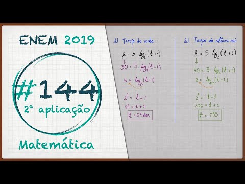 Questão 144 - Matemática - ENEM 2019 - 2ª aplicação
