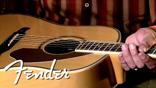 Video thumbnail for Ron Emory on his Fender "Loyalty" Slope Shoulder Dreadnought | Fender by Fender