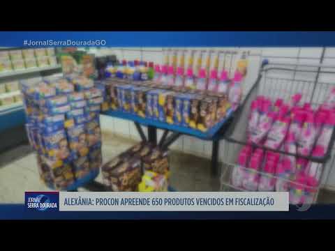 Fiscalização encontra 650 produtos vencidos e gera autuações em Alexânia