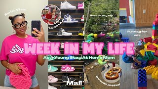 WEEK IN MY LIFE | As A Young Stay At Home Mom | Shopping , Day Trip, Kids Museum & More!