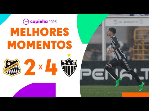Gols e lances de Água Santa x Atlético Mineiro