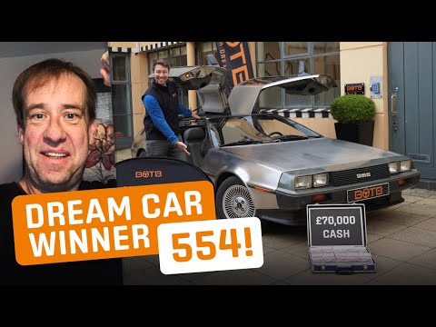 Winner! Week 47 2020 (16th - 22nd November) - Declan Halfpenny - DeLorean DMC-12 + £70K