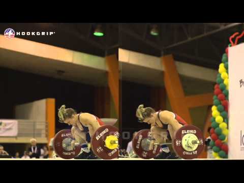 Maddy Myers (58, USA) - 78kg & 81kg Snatches