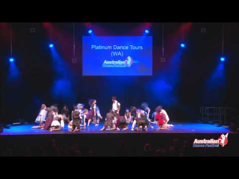 2012 Australian Dance Festival - Platinum Dance Tours compete in Australia's Best Dance Crew