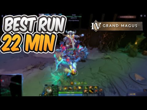 Aghanim Labyrinth Trial Best World Record 22 Min-T4 Grand Magus