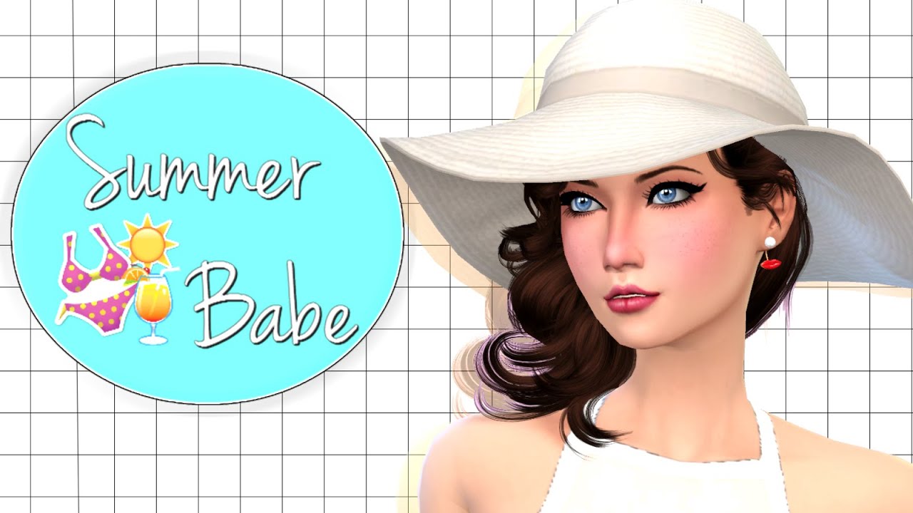 The Sims 4: Create A Sim - Summer Babe ☀