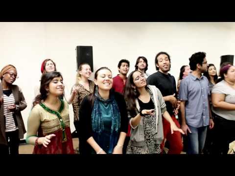 Behind the Scene for the AR Rahman show - Berklee Indian Ensemble