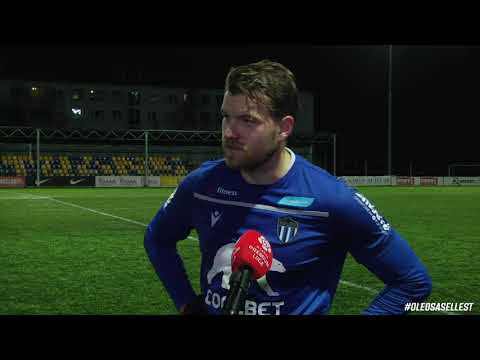 Premium liiga 29. voor: JK Narva Trans - JK Tallinna Kalev 1:1 (0:1) Anieri intervjuu